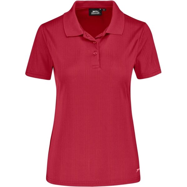 Ladies Florida Golf Shirt - Red - Image 2