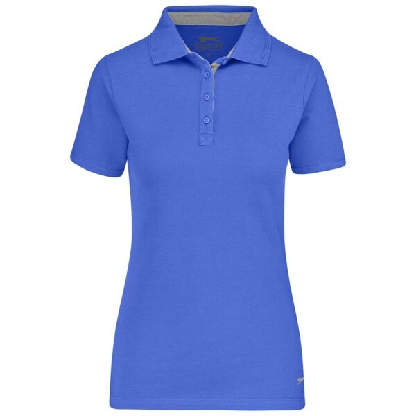 Ladies Hacker Golf Shirt - Blue - Image 2