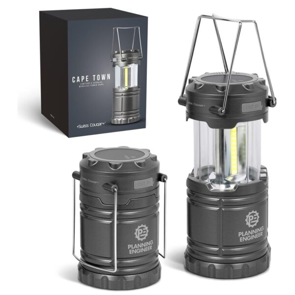Swiss Cougar Cape Town Lantern & Wireless Charging Power Bank - 4,000mAh - Image 2