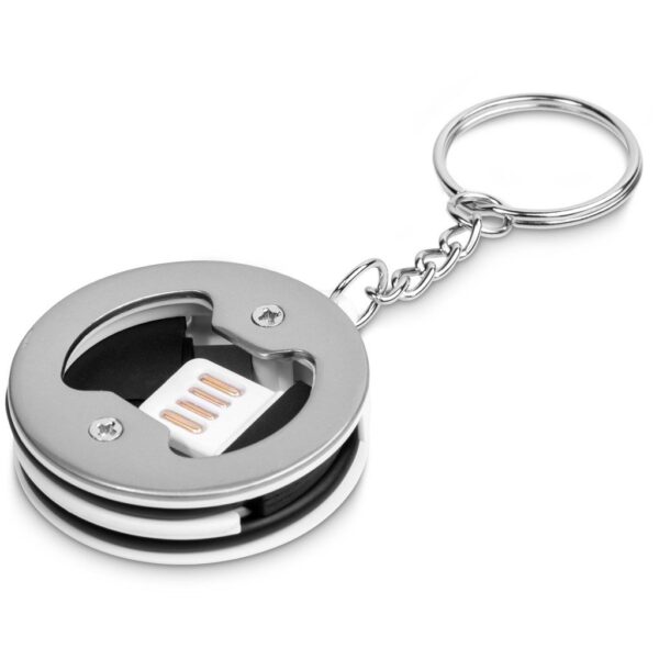 Altitude Oco Bottle Opener Keyholder with Charging Cable - Image 7