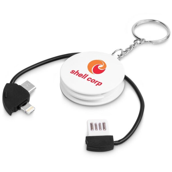 Altitude Oco Bottle Opener Keyholder with Charging Cable - Image 6