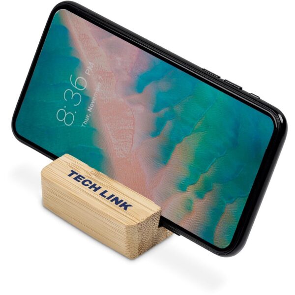 Okiyo Shinpura Bamboo Phone & Tablet Stand - Image 4