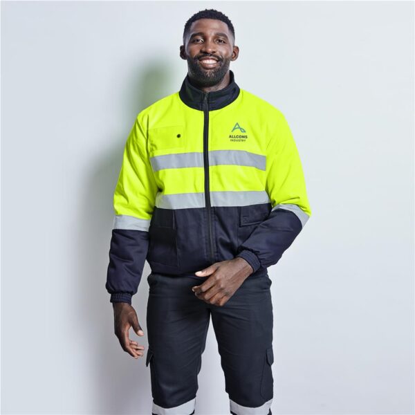 Foundation Hi-Viz Padded Jacket - Image 2