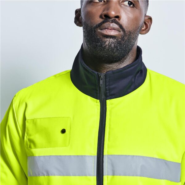 Foundation Hi-Viz Padded Jacket - Image 4