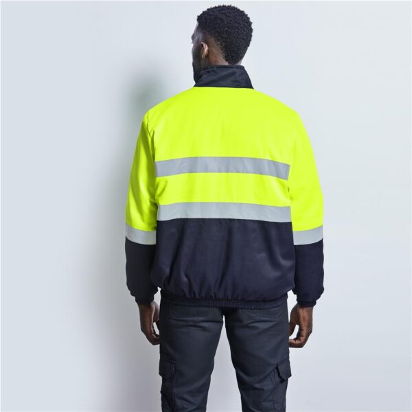 Foundation Hi-Viz Padded Jacket - Image 3