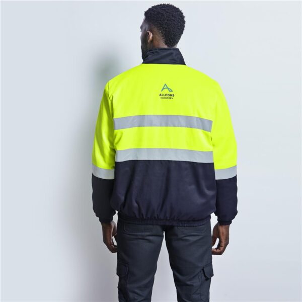 Foundation Hi-Viz Padded Jacket - Image 6