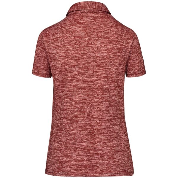 Ladies Echo Golf Shirt - Red - Image 4