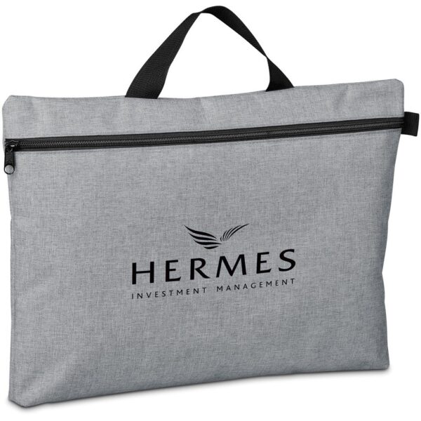 Lockley Document Bag - Grey - Image 2
