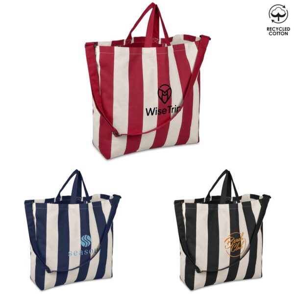 Okiyo Natsuri Recycled Canvas Large Beach Bag - Image 2