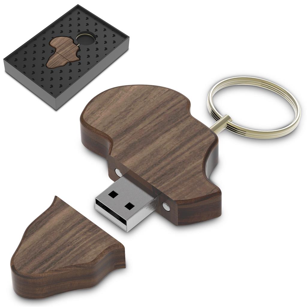 Andy Cartwright Afrique Flash Drive Keyholder - 16GB - Image 7