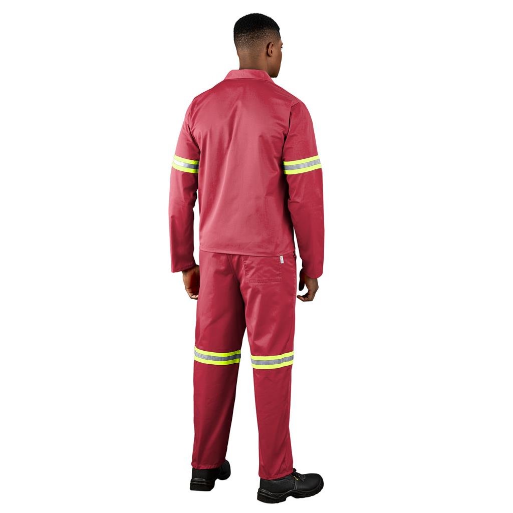 Trade Polycotton Conti Suit - Reflective Arms & Legs - Yellow Tape - Image 11