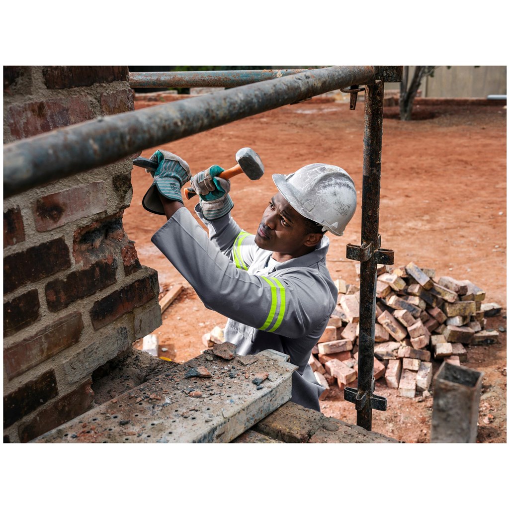 Trade Polycotton Conti Suit - Reflective Arms & Legs - Yellow Tape - Image 5