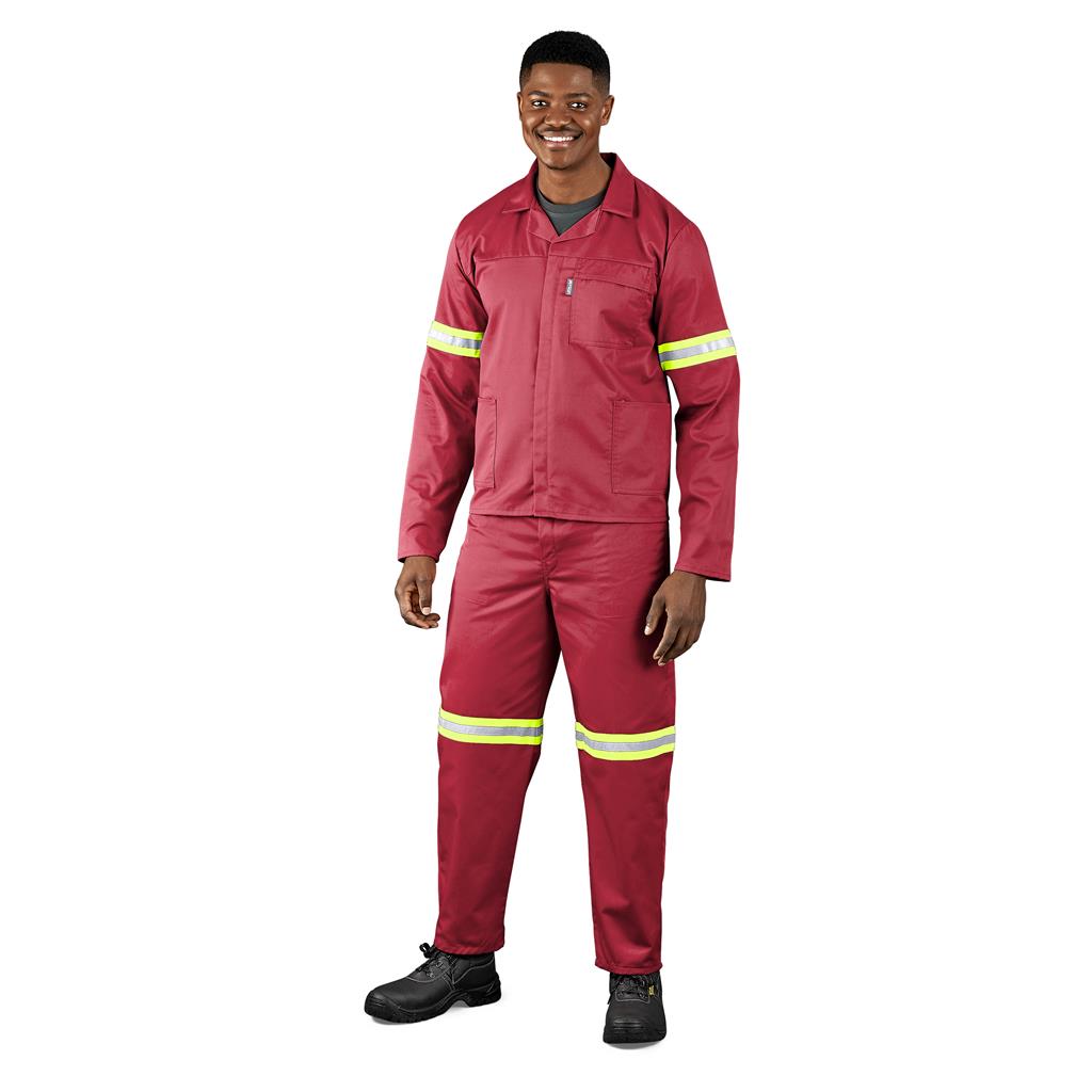 Trade Polycotton Conti Suit - Reflective Arms & Legs - Yellow Tape - Image 13