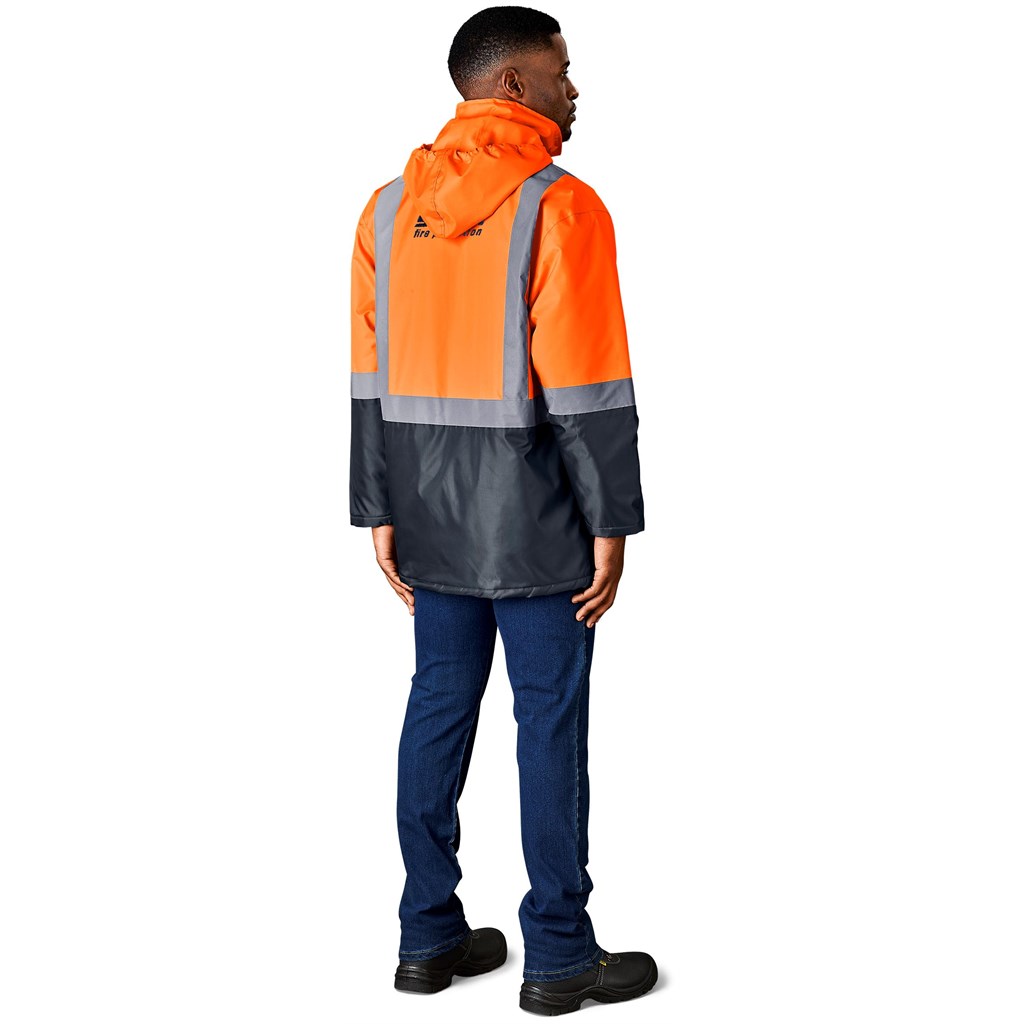 Hazard Padded Two-Tone Hi-Viz Reflective Jacket - Image 16