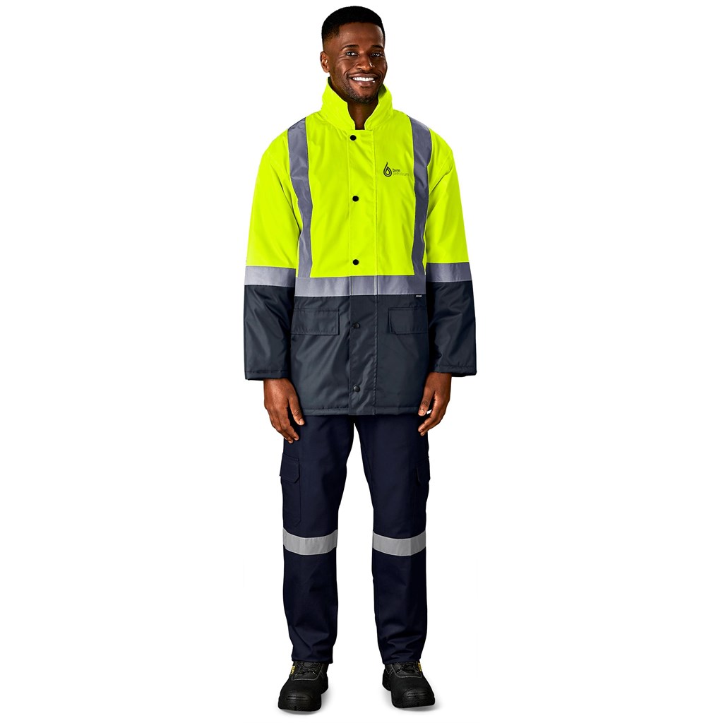 Hazard Padded Two-Tone Hi-Viz Reflective Jacket - Image 20