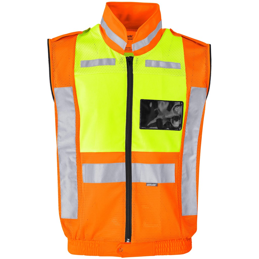 Metro Two-Tone Hi-Viz Reflective Zip-Off Jacket - Image 10