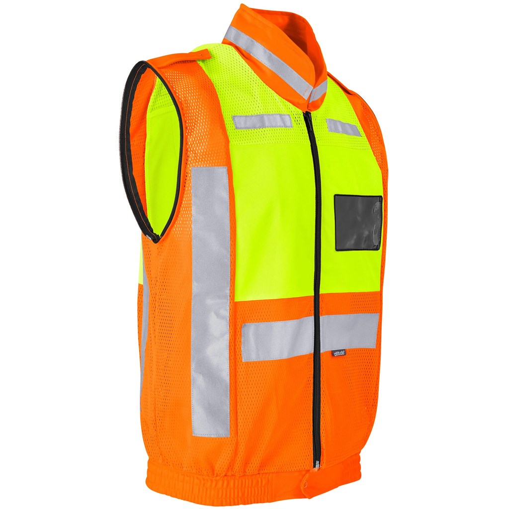 Metro Two-Tone Hi-Viz Reflective Zip-Off Jacket - Image 11
