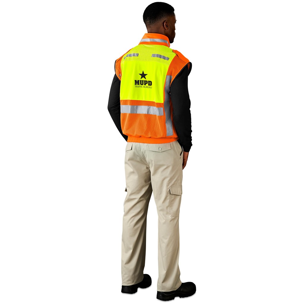 Metro Two-Tone Hi-Viz Reflective Zip-Off Jacket - Image 19
