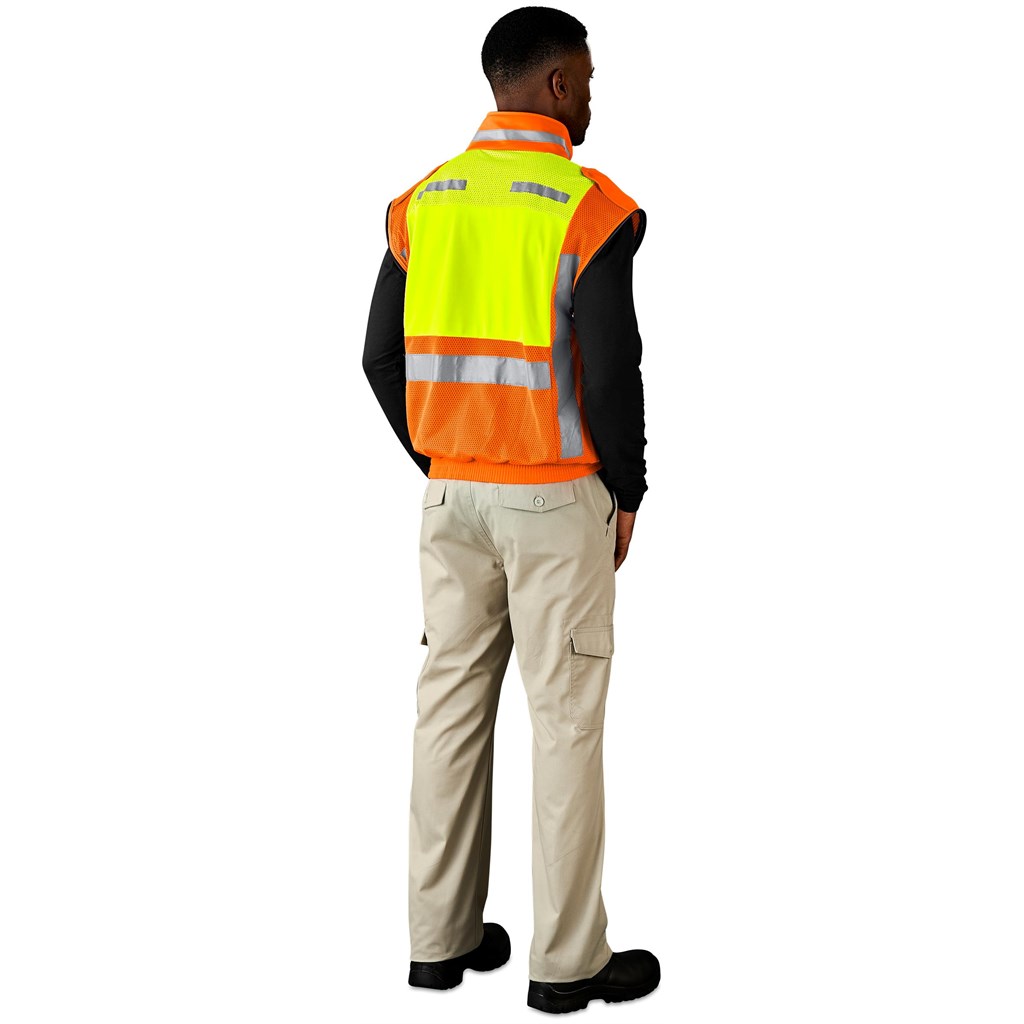 Metro Two-Tone Hi-Viz Reflective Zip-Off Jacket - Image 14