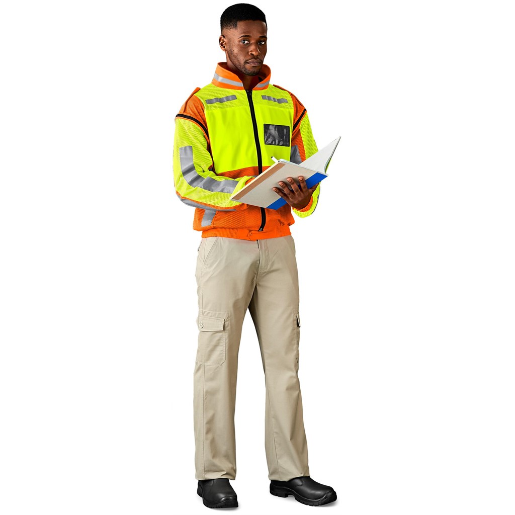 Metro Two-Tone Hi-Viz Reflective Zip-Off Jacket - Image 6