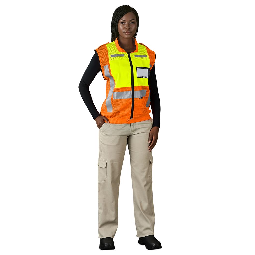 Metro Two-Tone Hi-Viz Reflective Zip-Off Jacket - Image 4