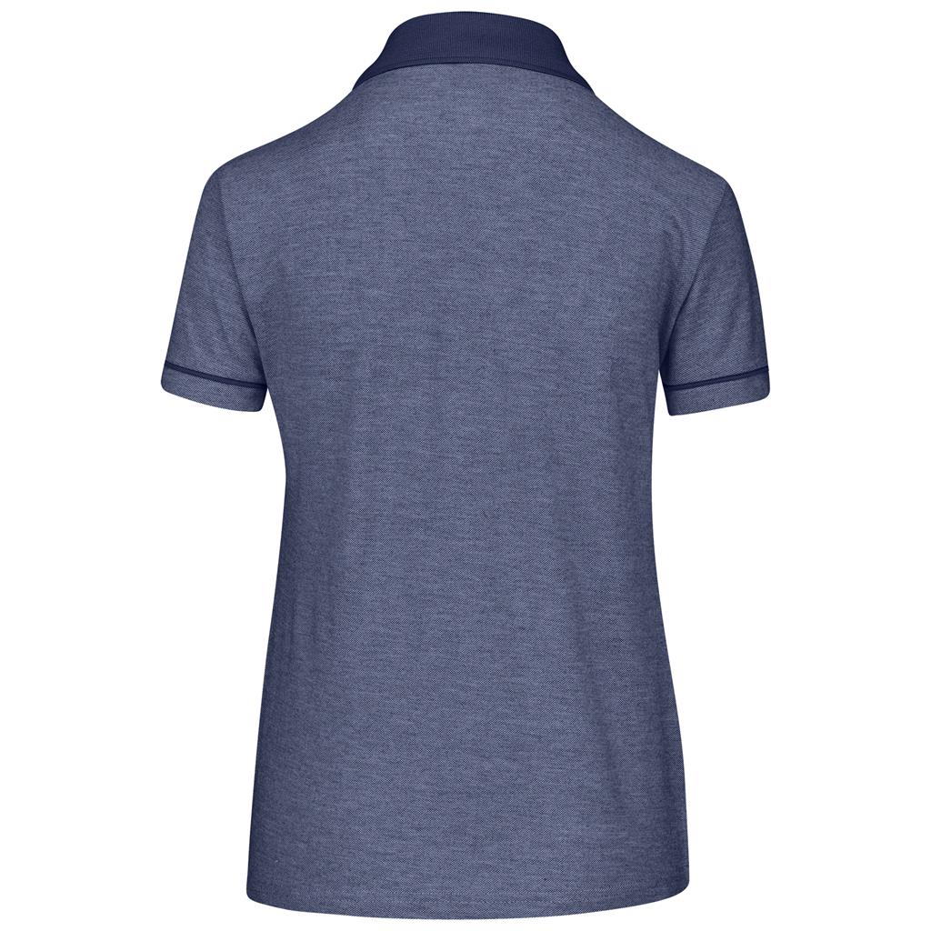 Ladies Verge Golf Shirt - Navy - Image 2