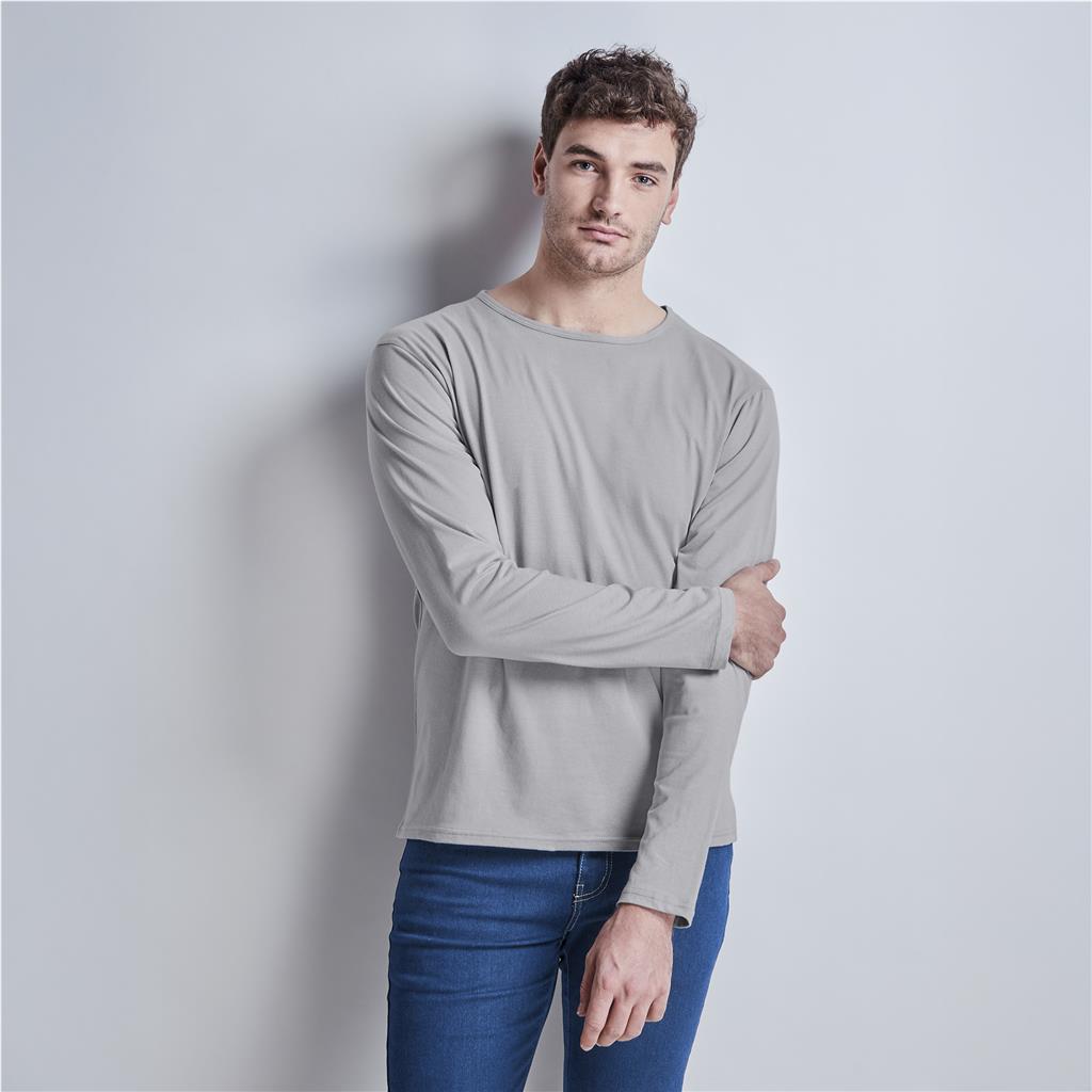 Mens Long Sleeve Portland T-Shirt - Image 8