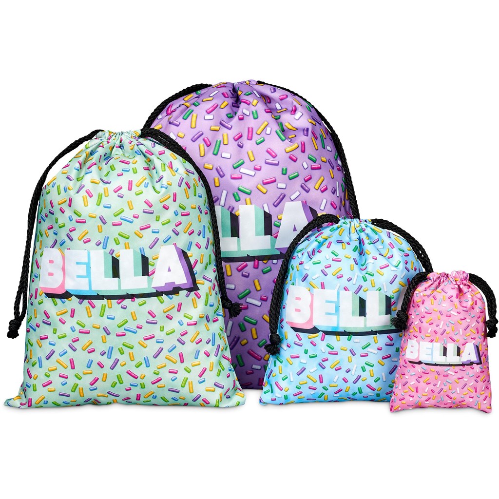 Hoppla Atlantic Mini Polyester Drawstring Pouch - Image 2