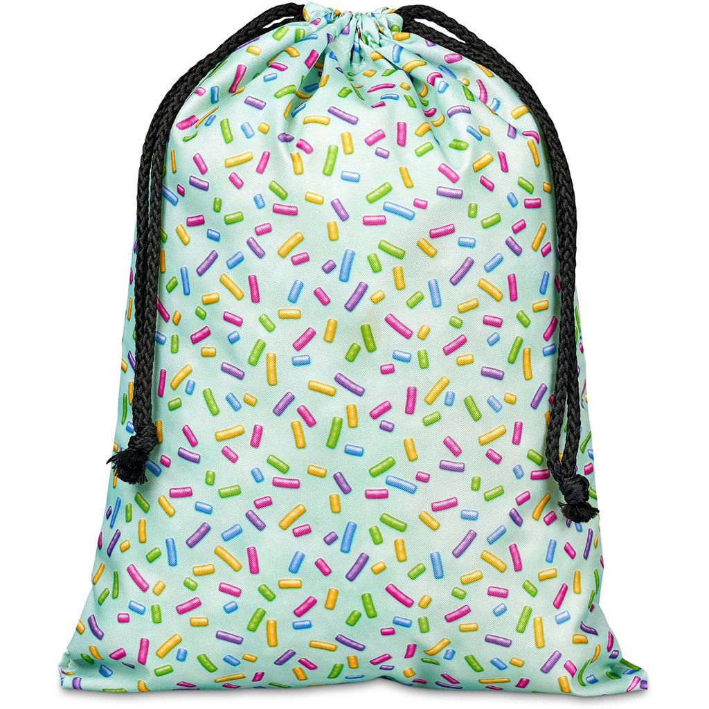 Hoppla Pacific Maxi Polyester Drawstring Pouch - Image 3