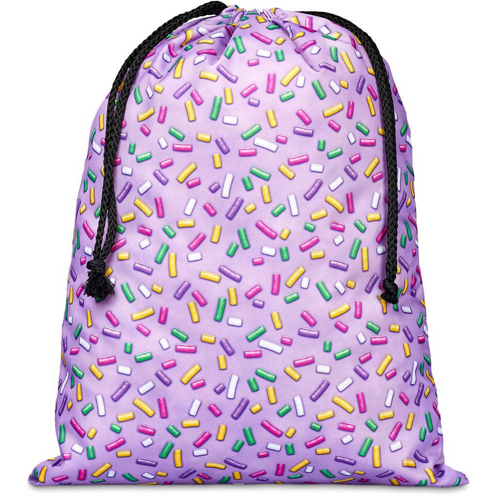 Hoppla Benguela Jumbo Polyester Drawstring Pouch - Image 3