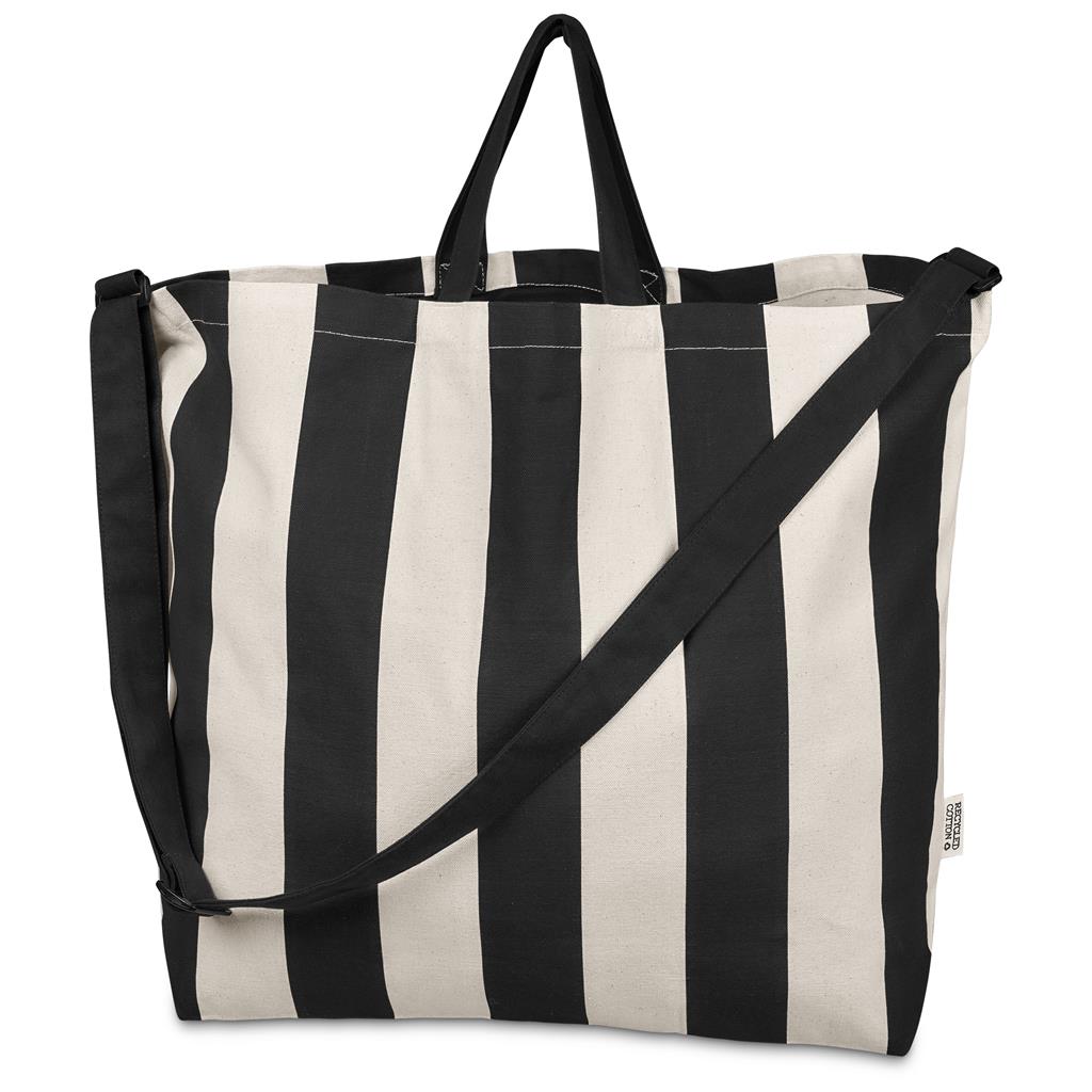 Okiyo Natsuri Recycled Cotton Canvas Large Beach Bag - Image 5