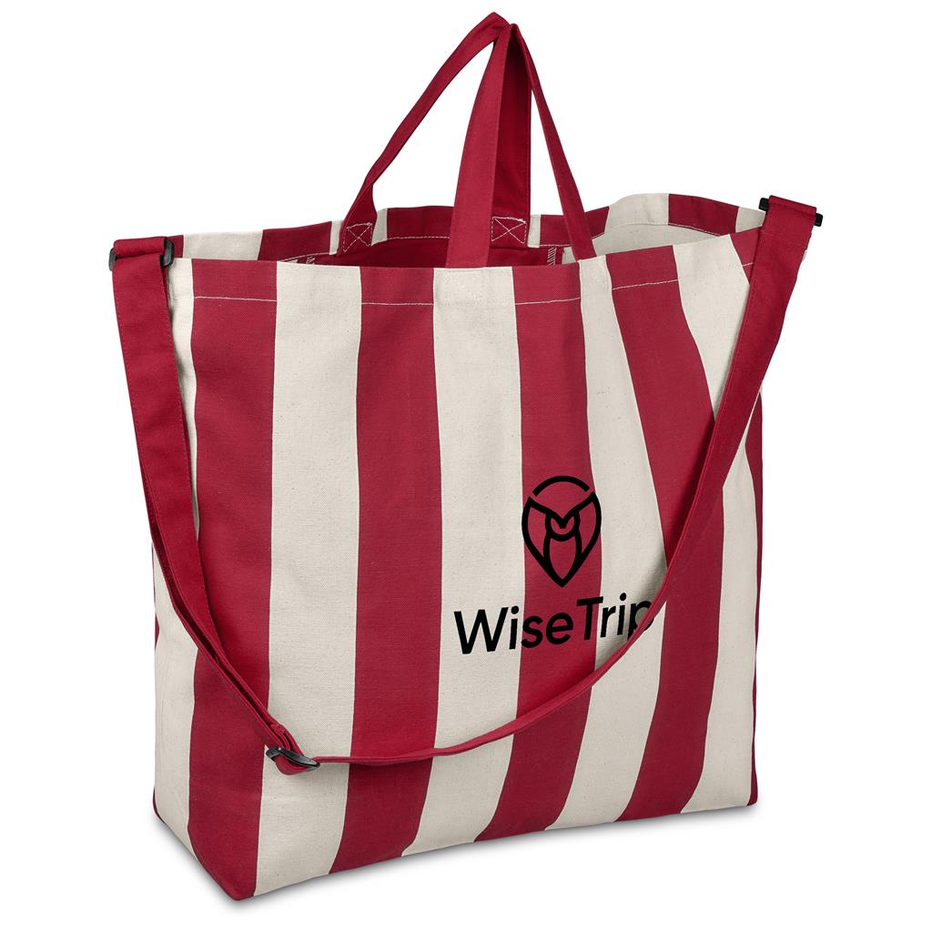 Okiyo Natsuri Recycled Cotton Canvas Large Beach Bag - Image 28