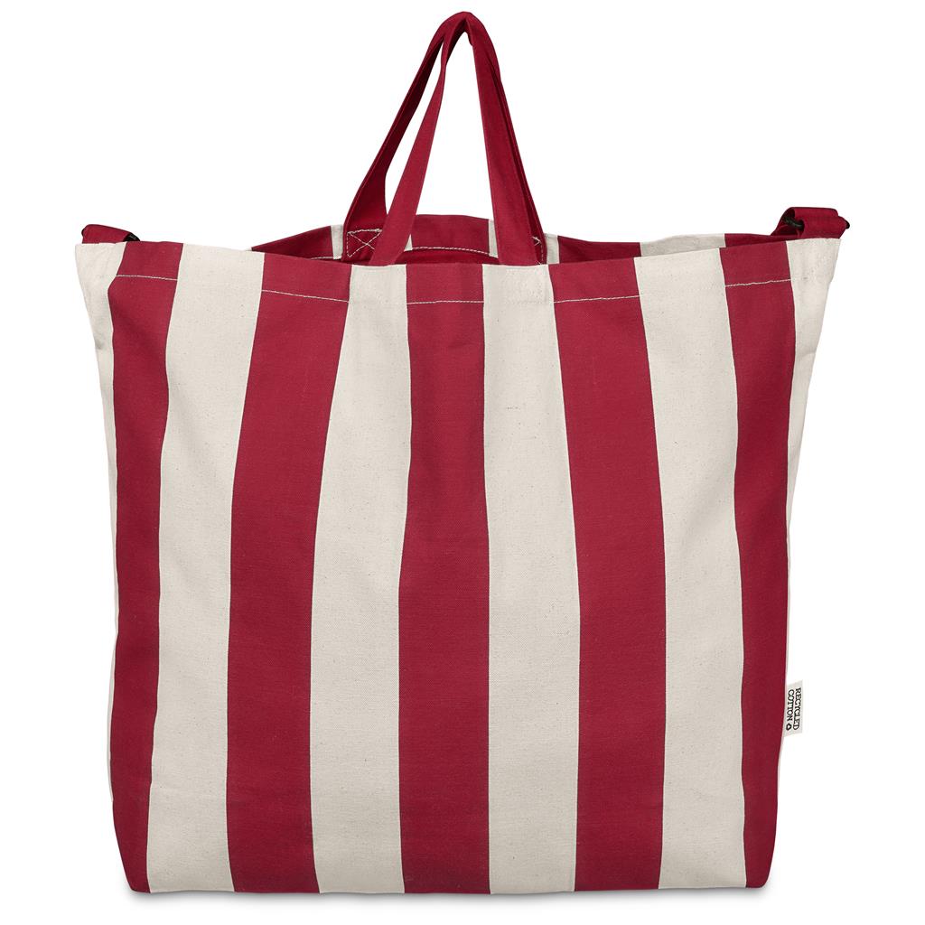 Okiyo Natsuri Recycled Cotton Canvas Large Beach Bag - Image 25