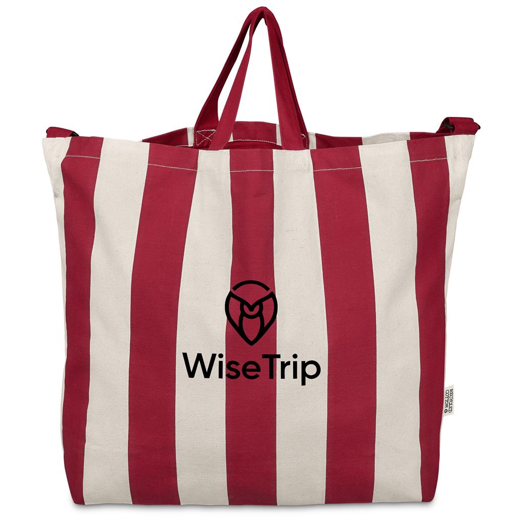 Okiyo Natsuri Recycled Cotton Canvas Large Beach Bag - Image 27