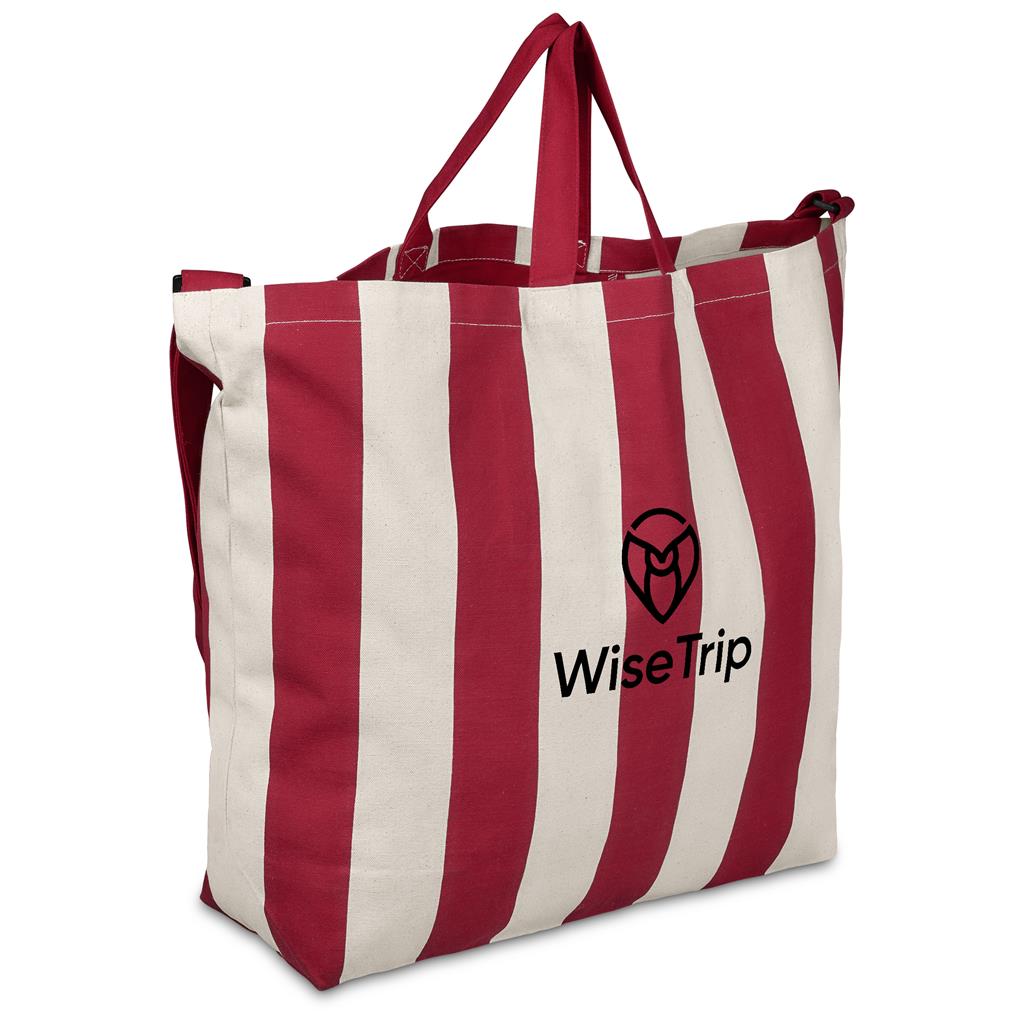 Okiyo Natsuri Recycled Cotton Canvas Large Beach Bag - Image 26