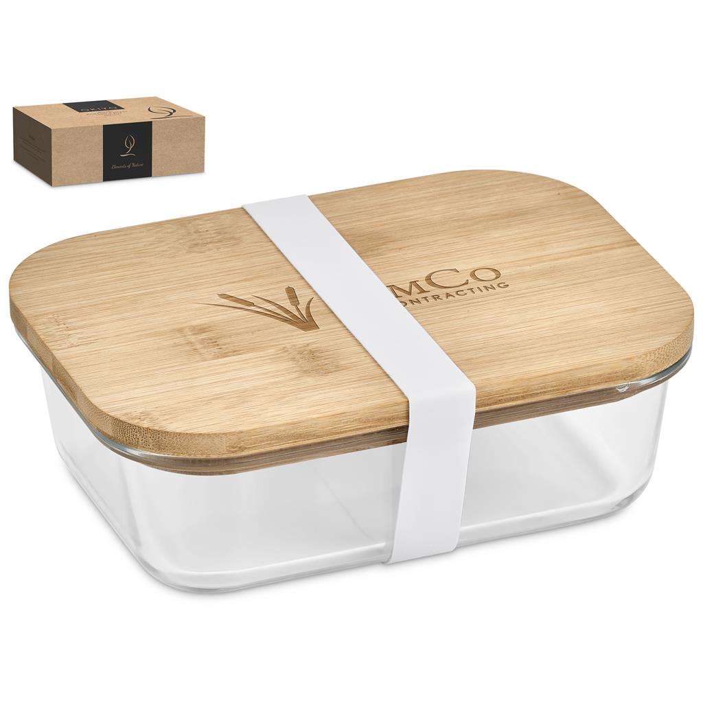 Okiyo Moshi Glass & Bamboo Lunch Box - Image 2