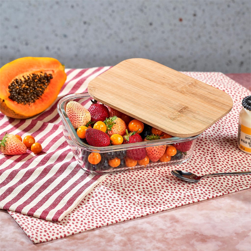 Okiyo Moshi Glass & Bamboo Lunch Box - Image 9