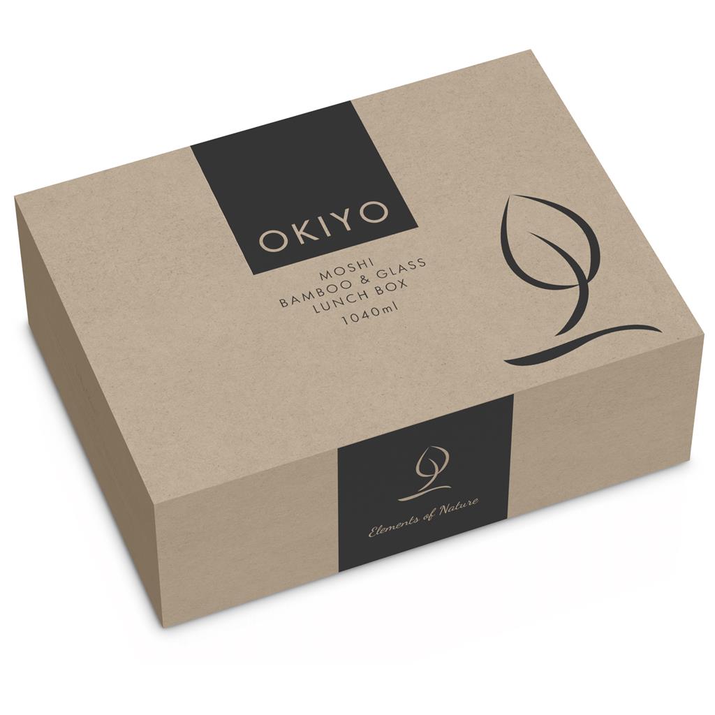 Okiyo Moshi Glass & Bamboo Lunch Box - Image 3