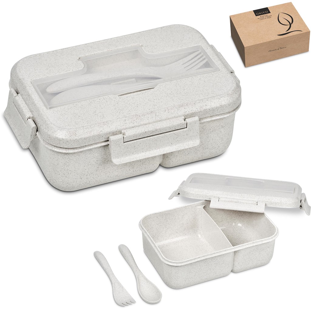 Okiyo Ranchi Wheat Straw Lunch Box Set - Image 5