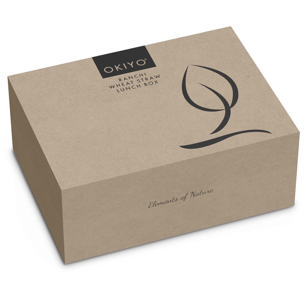 Okiyo Ranchi Wheat Straw Lunch Box Set - Image 4