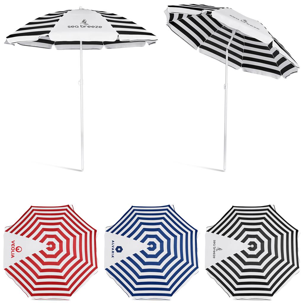 Serendipio Tanereef Stripe Beach Umbrella - Image 4