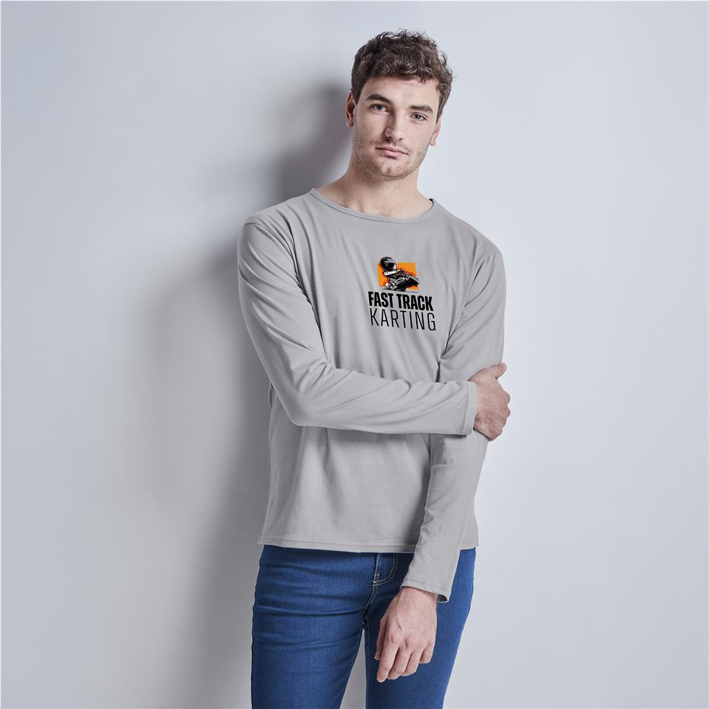 Mens Long Sleeve Portland T-Shirt - Image 10