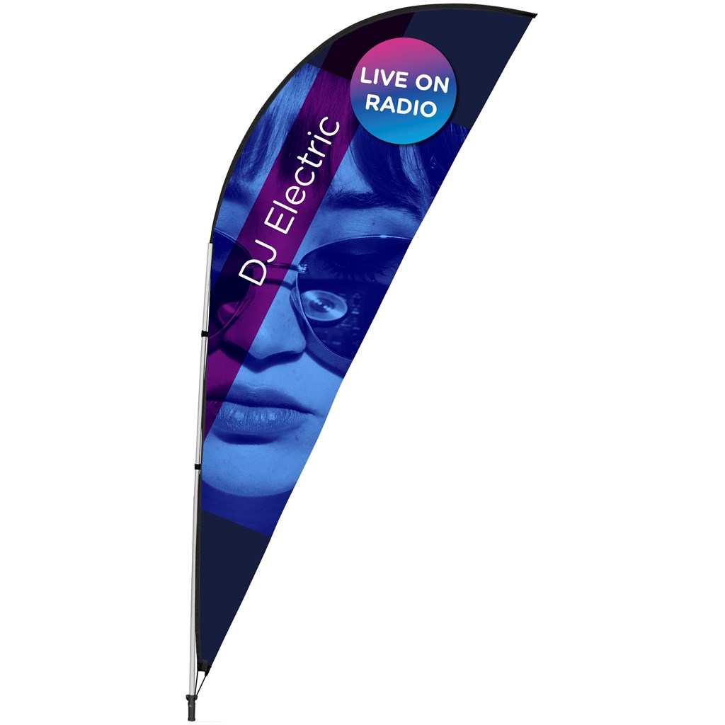 Legend 3M Sublimated Sharkfin Double-Sided Flying Banner - 1 complete unit - Image 9