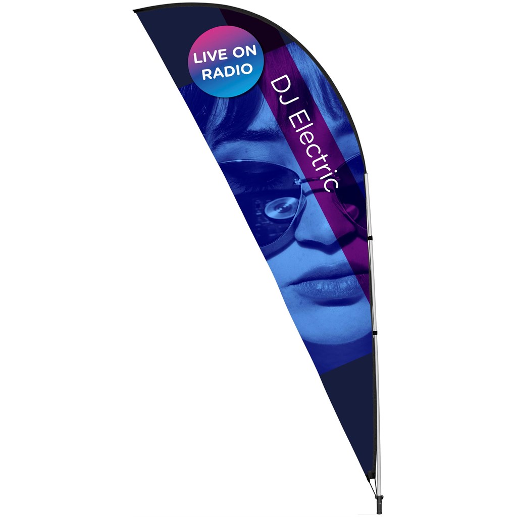 Legend 3M Sublimated Sharkfin Double-Sided Flying Banner - 1 complete unit - Image 13