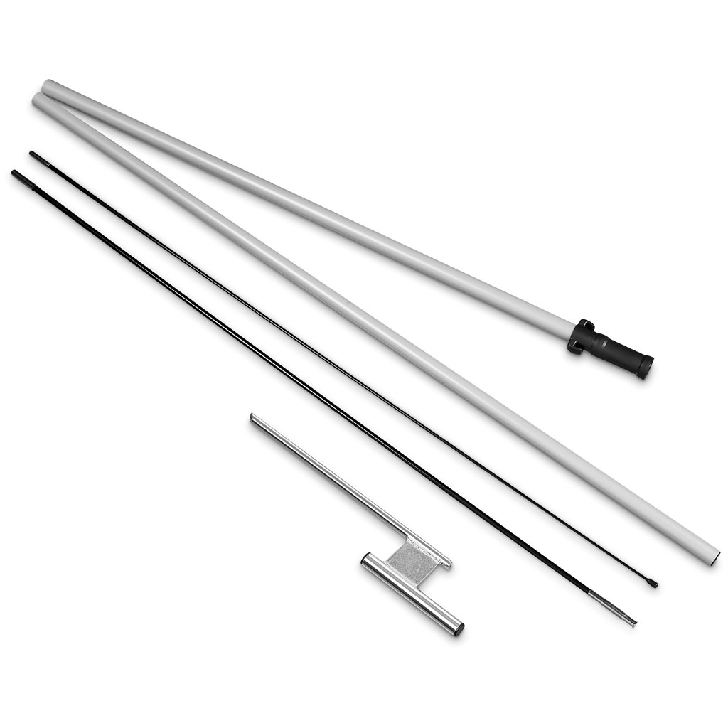 Legend 3M Sublimated Sharkfin Double-Sided Flying Banner - 1 complete unit - Image 5