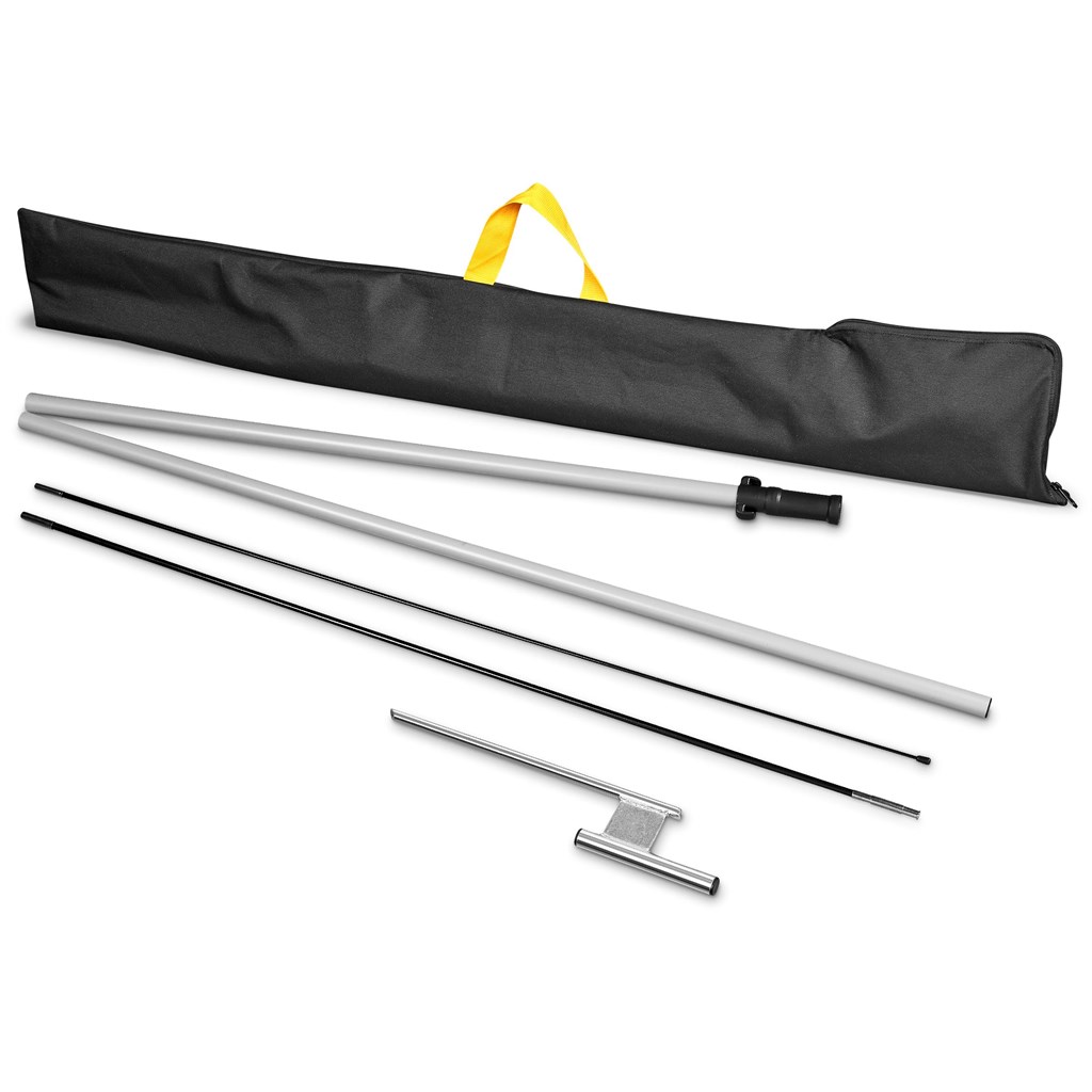 Legend 3M Sublimated Sharkfin Double-Sided Flying Banner - 1 complete unit - Image 7