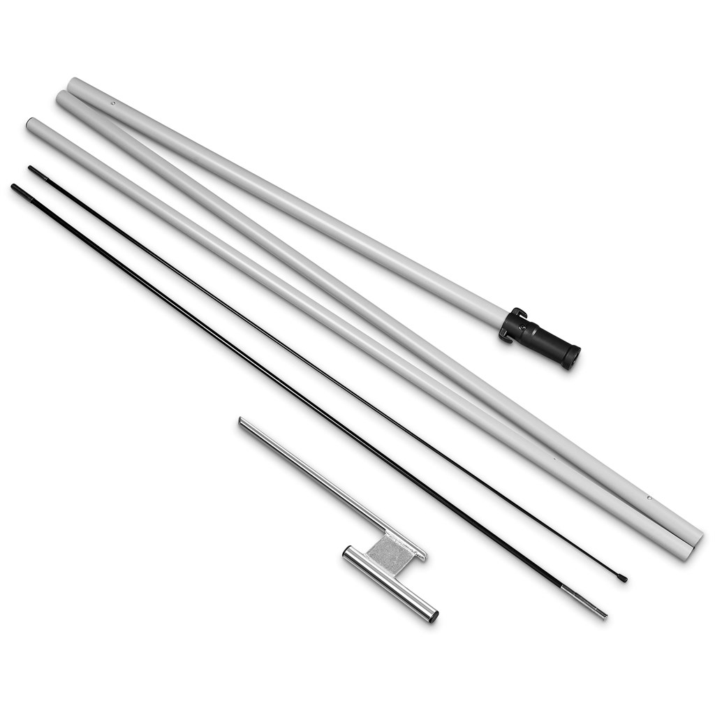 Legend 4M Sublimated Sharkfin Double-Sided Flying Banner - 1 complete unit - Image 14