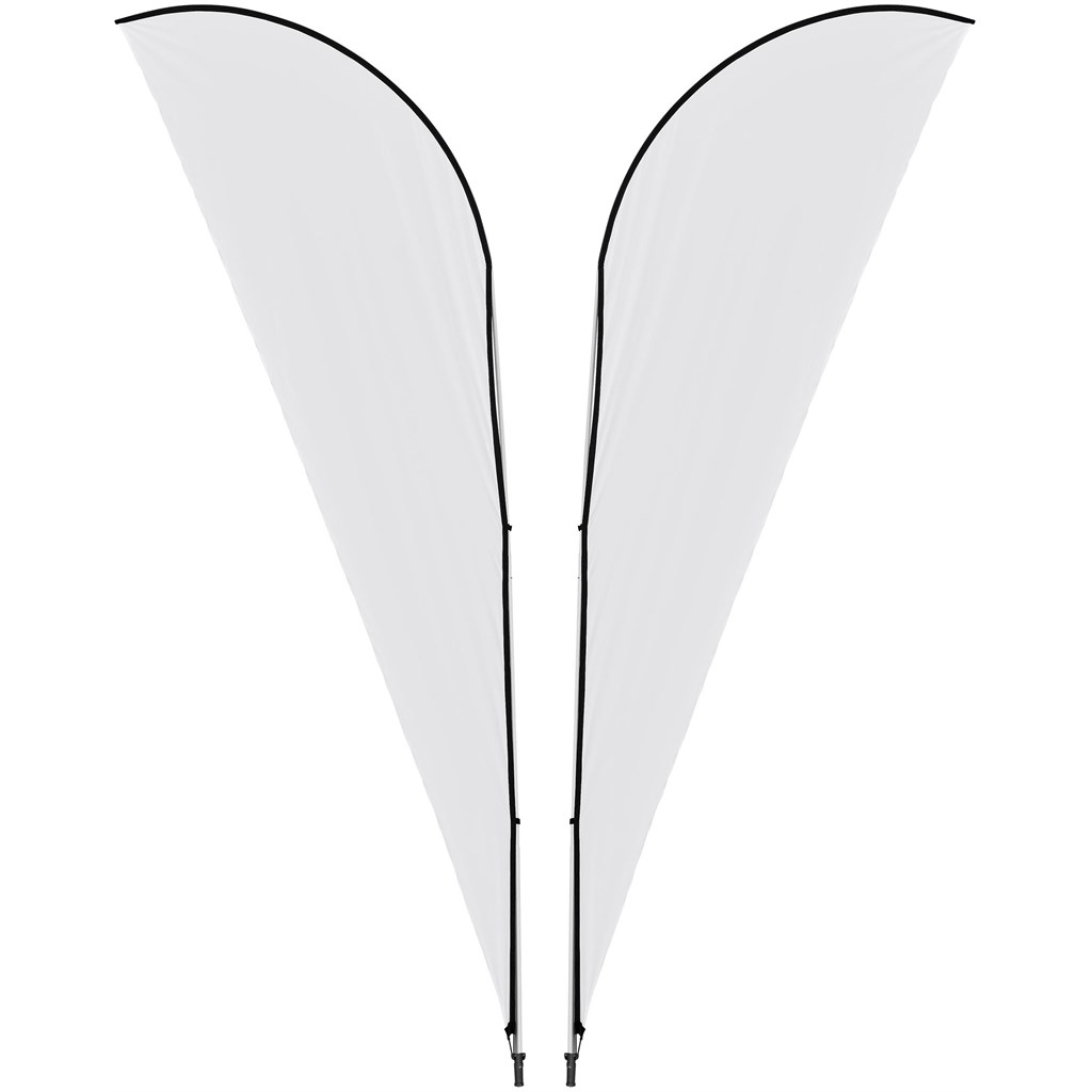 Legend 4M Sublimated Sharkfin Double-Sided Flying Banner - 1 complete unit - Image 9