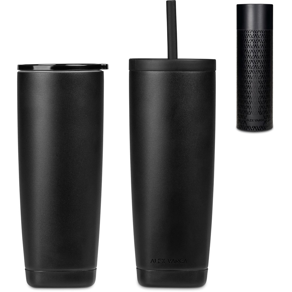 Alex Varga Aurelian Stainless Steel 2-in-1 Vacuum Tumbler & Straw - Image 10
