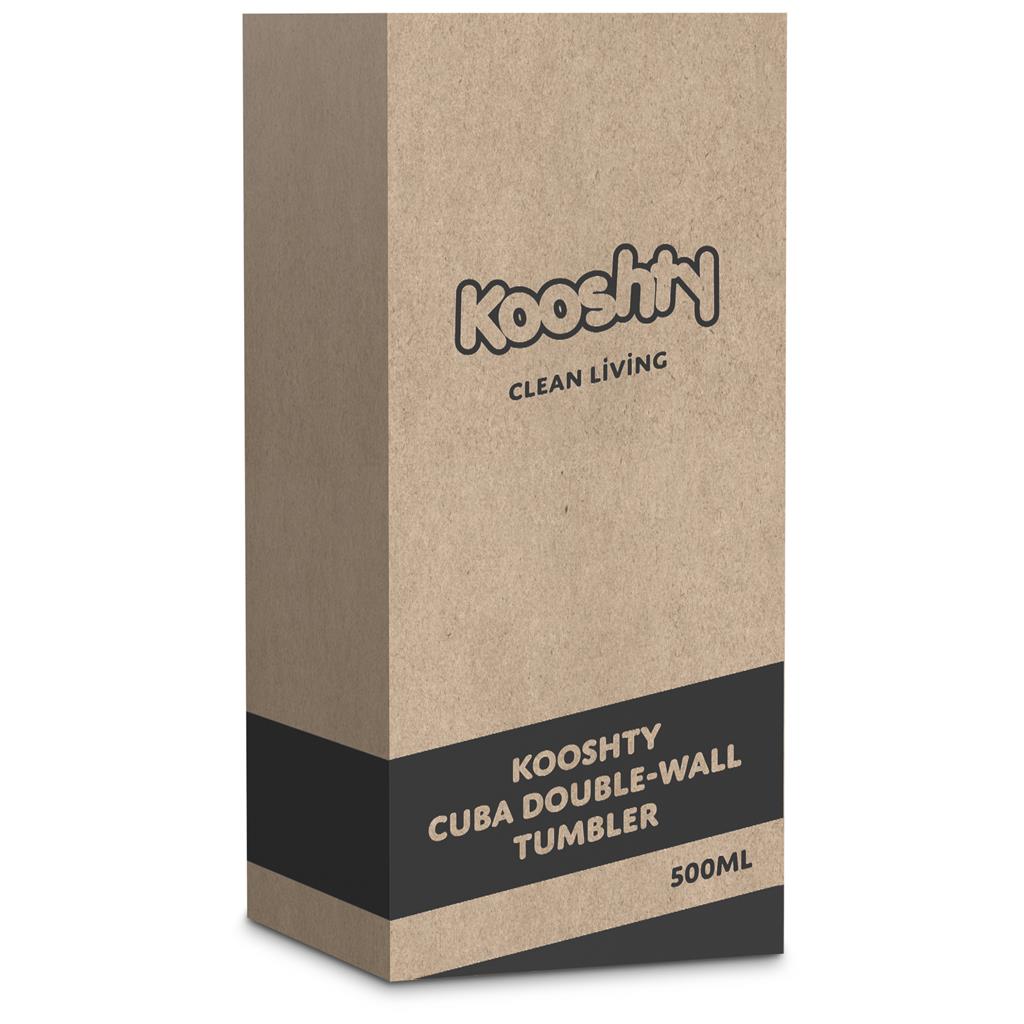 Kooshty Cuba Plastic Double-Wall Tumbler – 500ml - Image 2